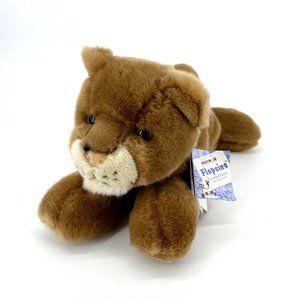 Aurora Flopsies Tawny Girl Lion Soft Bean Filled Huggable Plush New with Tag